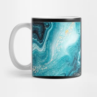 Turquoise Teal - Aesthetic Art Mug